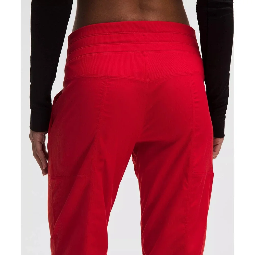 390-Lululemon-Dance Studio Mid-Rise Pant Regular-Oxford Red - Picture 7 of 11